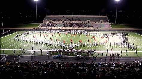 Plano Sr High Marching Band Military Salute Final 2015 Halftime