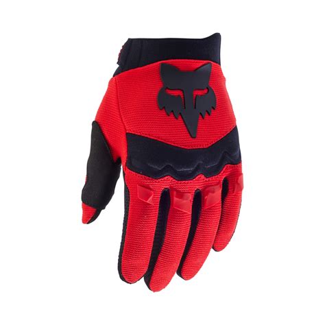 Gant Fox Enfant Dirtpaw Rouge Fluo Gant Moto Cross Fox Enfant