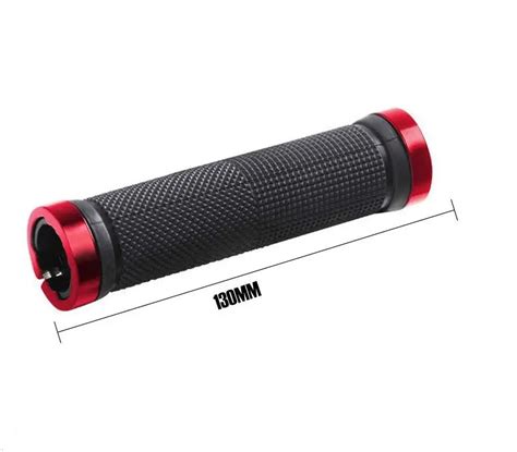 GUIDON Black Red Poignées de guidon de vélo CNC vtt 22 2mm