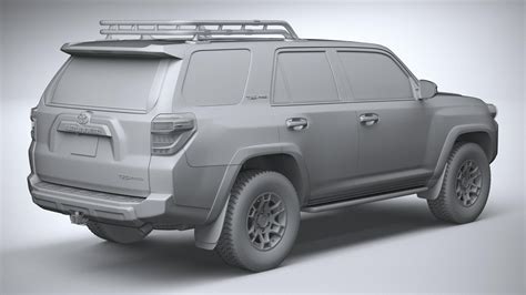 Toyota 4runner Trd Pro 2020 3d Model By Squir