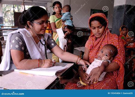 Malnourished Children In India Editorial Stock Image - Image of village ...