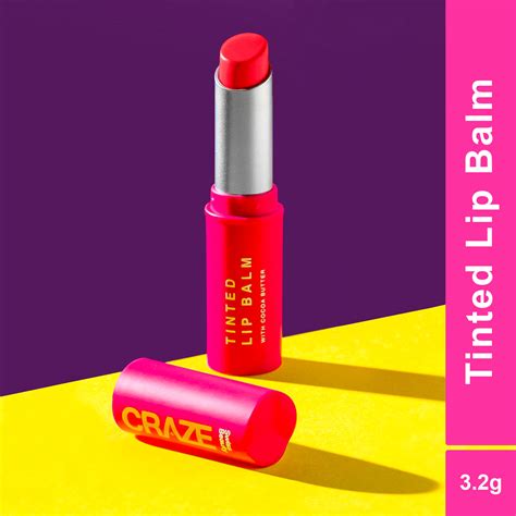 Swiss Beauty Craze Tinted Lip Balm Coral Pink