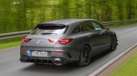 Mercedes AMG CLA 45 Shooting Brake Debuts Its Shapely Long Roof Lines