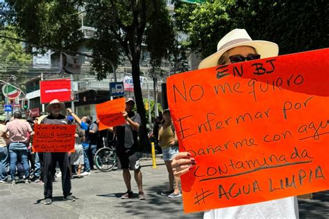 Martí Batres Reconoce Contaminación Del Agua En Benito Juárez Publimetro México