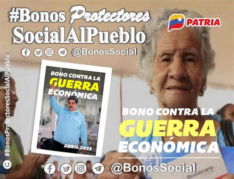 Pensionados De La Patria Cobran Bono Contra La Guerra Econ Mica Nuevo D A