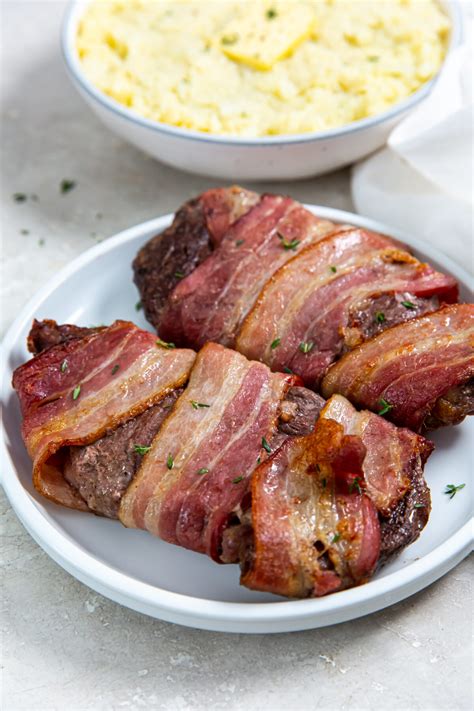 Air Fryer Bacon Wrapped Steak From Ice Cream To Steak