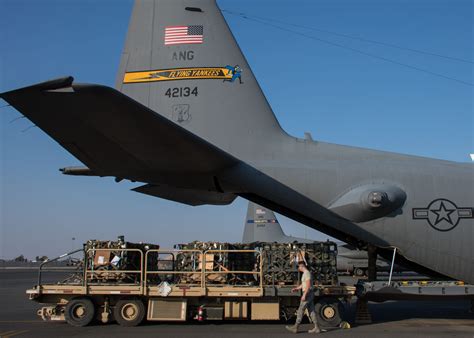 Ang Units Fly First Last C130 Deployments Air National Guard