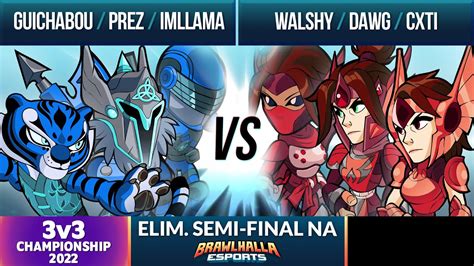 Guichabou Prez ImLlama Vs Walshy Dawg Cxti Elimination Semi