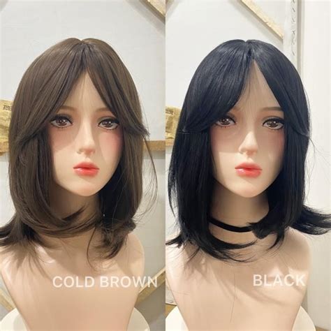 Jual Aegyoshoppe T91A Full Korean Wig Wolf Cut 40 42Cm Shopee Indonesia