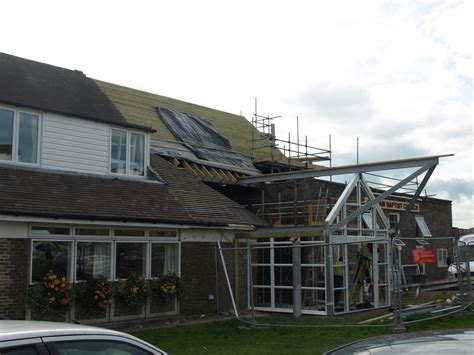 Roofs Joining Two Roofs Together