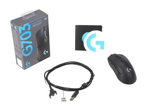 Logitech G703 Lightspeed Wireless Gaming Mouse Rgb