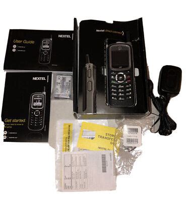 Motorola i365 Nextel Walkie-Talkie Cell Phone Speaker w Accessories WOW ...