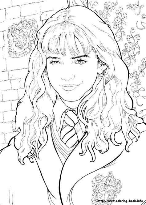 Hermione Grangers Name Coloring Pages Coloring Pages