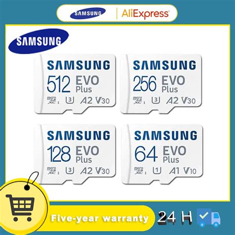 Samsung Carte Micro SD EVO Plus Avec Adaptateur Carte M Moire 64 Go 128