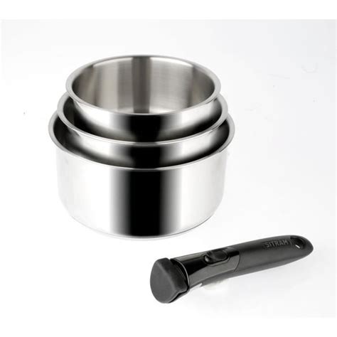 Sitram Sitram Inox Set De Casseroles Inox Amovible