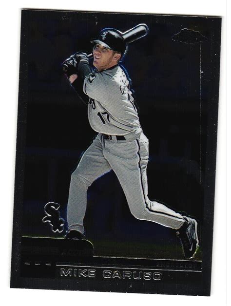 2000 Topps Chrome Baseball Card 86 Mike Caruso EBay