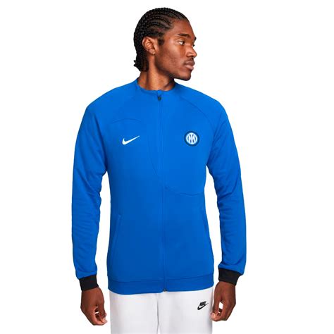 Chaqueta Nike FC Inter de Milán Pre Match 2022 2023 Lyon Blue Fútbol