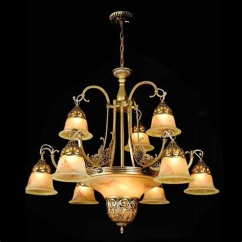 Jual Lampu Gantung Classic 2 Susun Lampu Hias Klasik 188 Cabang 9 Di