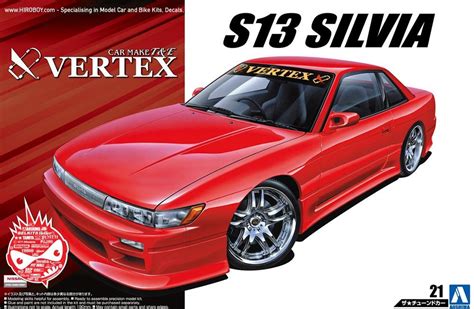 124 Nissan Silvia S13 Vertex Aos 053348 Aoshima