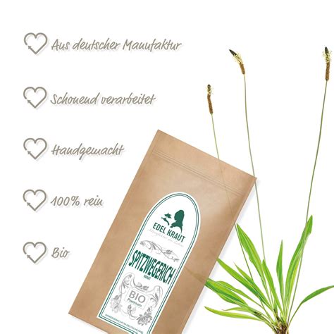 Spitzwegerichkraut Tee Bio Kr Utertee Von Edel Kraut