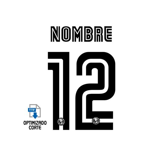 Font Vector Club América 20222023 Font Svg Ai Eps Pdf Ttf Etsy México