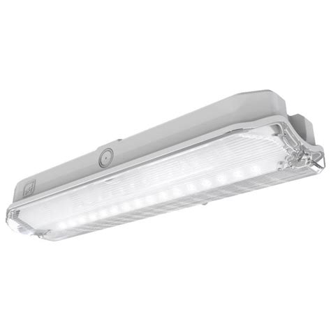 Ansell Agled3m 3w Emergency Led Bulkhead Slimline