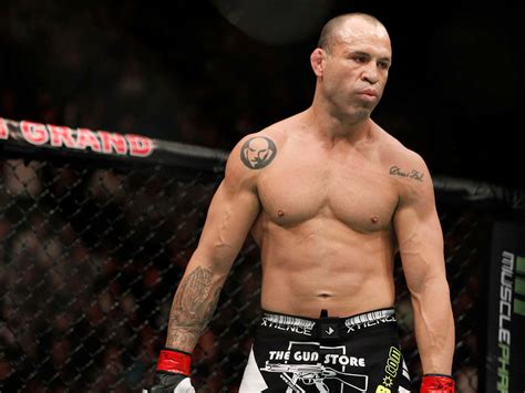 Download Wanderlei Silva In One Of His Matches Wallpaper