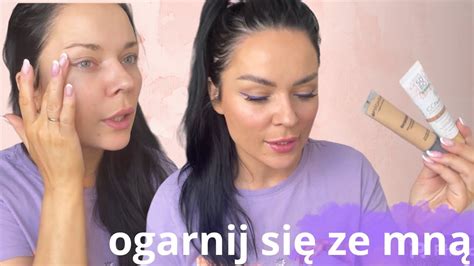 GRWM naturalne kosmetyki do pielęgnacji i makijażu YouTube