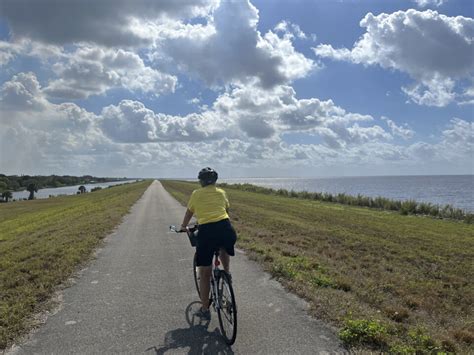 Lake Okeechobee Scenic Trail Ideal For Bicycling Fast Far