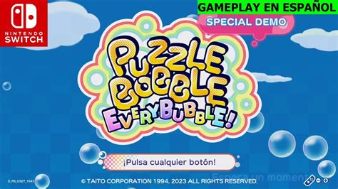 PUZZLE BOBBLE EVERYBUBBLE SPECIAL DEMO NINTENDO SWITCH GAMEPLAY EN