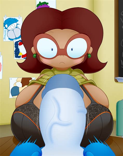 Rule 34 Big Breasts Breasts Chalkzone Female Huge Cock Imminent Paizuri Penny Sanchez