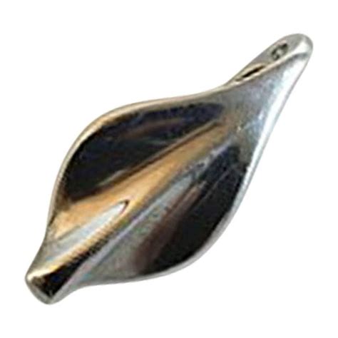 Georg Jensen Hans Hansen Sterling Silver Pendant For Sale At 1stdibs