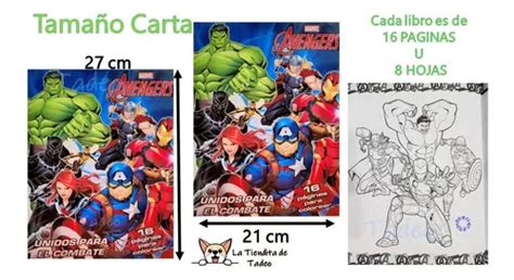 Libros Colorear Super Heroes Cajitas De Colores En Venta