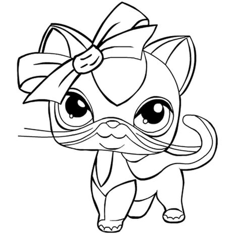 Coloriage Pet Shop En Ligne Gratuit Imprimer