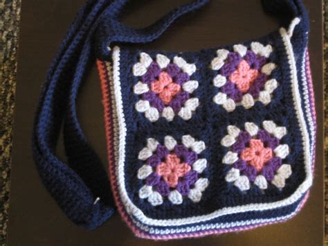 Messenger Bag By Judith L Swartz Crochet Crochet Messenger Bag