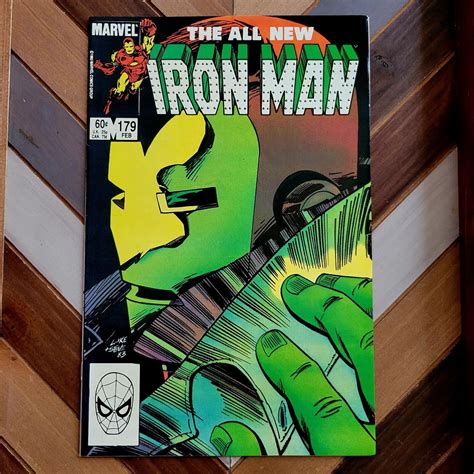 Iron Man 179 Vf Marvel 1983 Tony Stark Vs Radioactive Man Comic