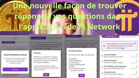 La nouvelle façon de trouver réponse à vos questions dans l application