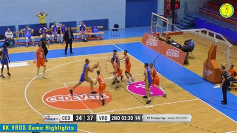 Kolo Htpl Kk Cedevita Junior Vs Kk Vrijednosnice Osijek Vros