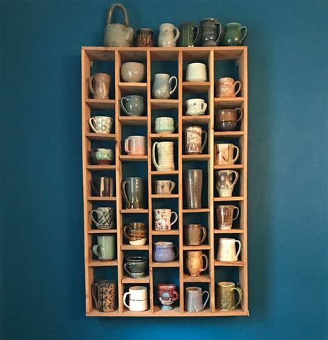 Building Your Own Mug Shelf On The Cheap Coffee Mug Display Mug