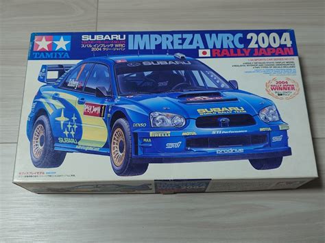 【目立った傷や汚れなし】タミヤ 124 スバル インプレッサ Wrc 2004 ラリージャパン Rally Japan Tamiya