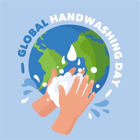 Premium Vector Global Handwashing Day Concept