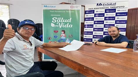 Essalud Tarapoto Brinda Atención Médica A Empresas Gracias Al Programa Mi Salud Mi Vida