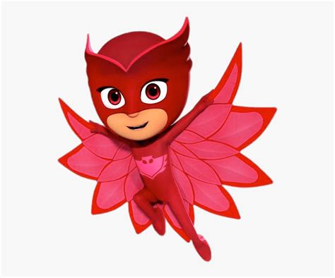 Pj Masks Owlette Flying Away - Owlette Pj Masks, HD Png Download ...