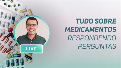 Live Tirando D Vidas Sobre Medicamentos Youtube