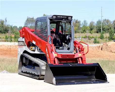 Takeuchi Intros The TL12V2 Company S First Vertical Lift Track Loader