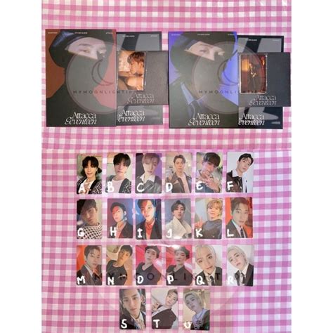 Photocard Attacca Op 2 Op 3 Rpc Carat Version Carver Album Only Scoups Jeonghan Hoshi