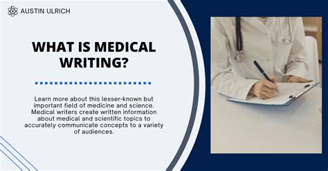 What Is Medical Writing And How To Become A Medical Writer