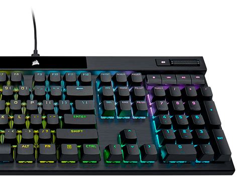 K70 RGB PRO Mechanical Gaming Keyboard with PBT DOUBLE SHOT PRO Keycaps — CHERRY® MX Blue