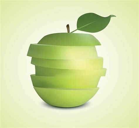 Apple Slices Illustrations Royalty Free Vector Graphics And Clip Art