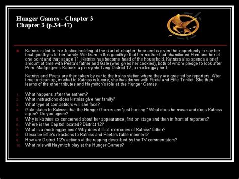 the hunger games chapter 13 summary - jerry-stinnette